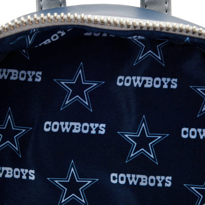 Loungefly NFL Dallas Cowboys Patches Mini Backpack - Interior Lining