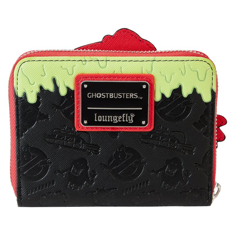 Loungefly Pokemon Ghost Print Black Zip Around Wallet