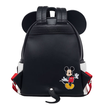 671803454279 - 707 Street Exclusive - Loungefly Disney Mickey Mouse Cosplay Mini Backpack - Back
