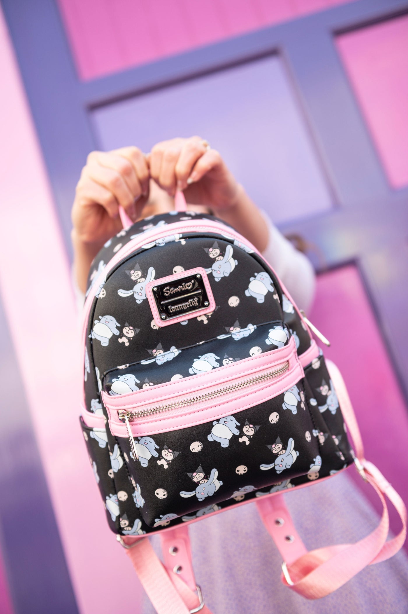 Loungefly Kuromi Crystal Ball Glow-In-The-Dark Mini Backpack- Link in my…