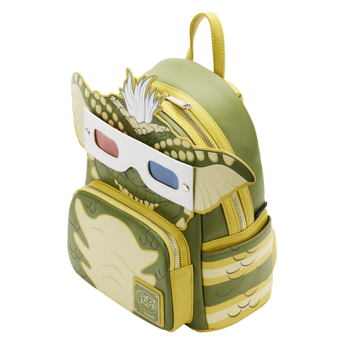 Pop! by Loungefly Gremlins Stripe Cosplay Mini Backpack with Removable 3D Glasses - Top View