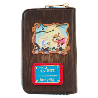 Loungefly Disney Pinocchio Book Zip-Around Wallet - Back