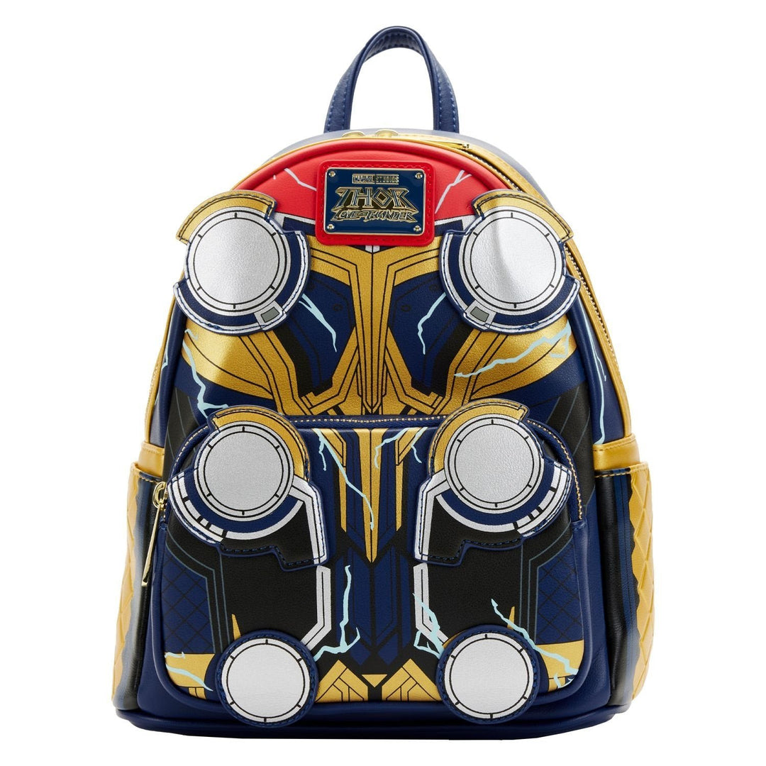 Loungefly Marvel Thor Love &amp; Thunder Cosplay Mini Backpack - Front