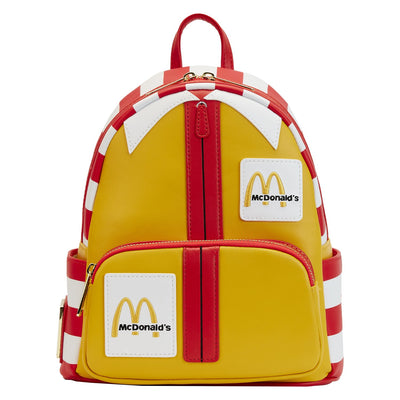 671803452916 - Loungefly McDonald's Ronald Cosplay Mini Backpack - Front