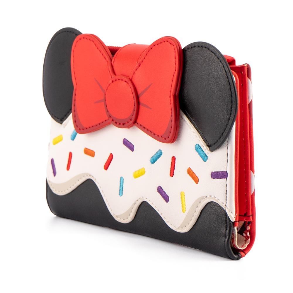 Loungefly Disney Mickey & Minnie Mouse Sweets Flap Wallet Ice Cream New top