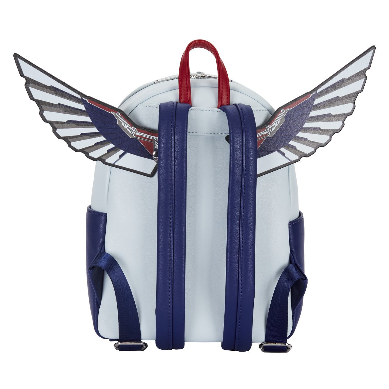 Marvel Falcon Captain America Cosplay Mini Backpack - Back