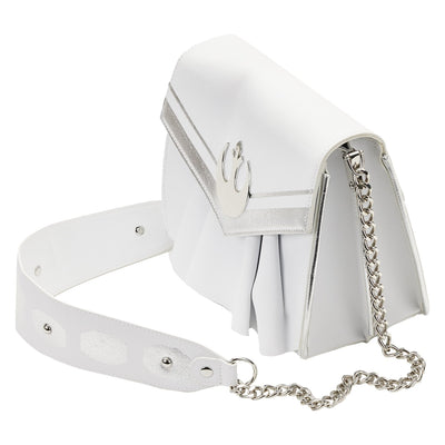 Loungefly Star Wars Princess Leia White Cosplay Chain Strap Crossbody - Top View