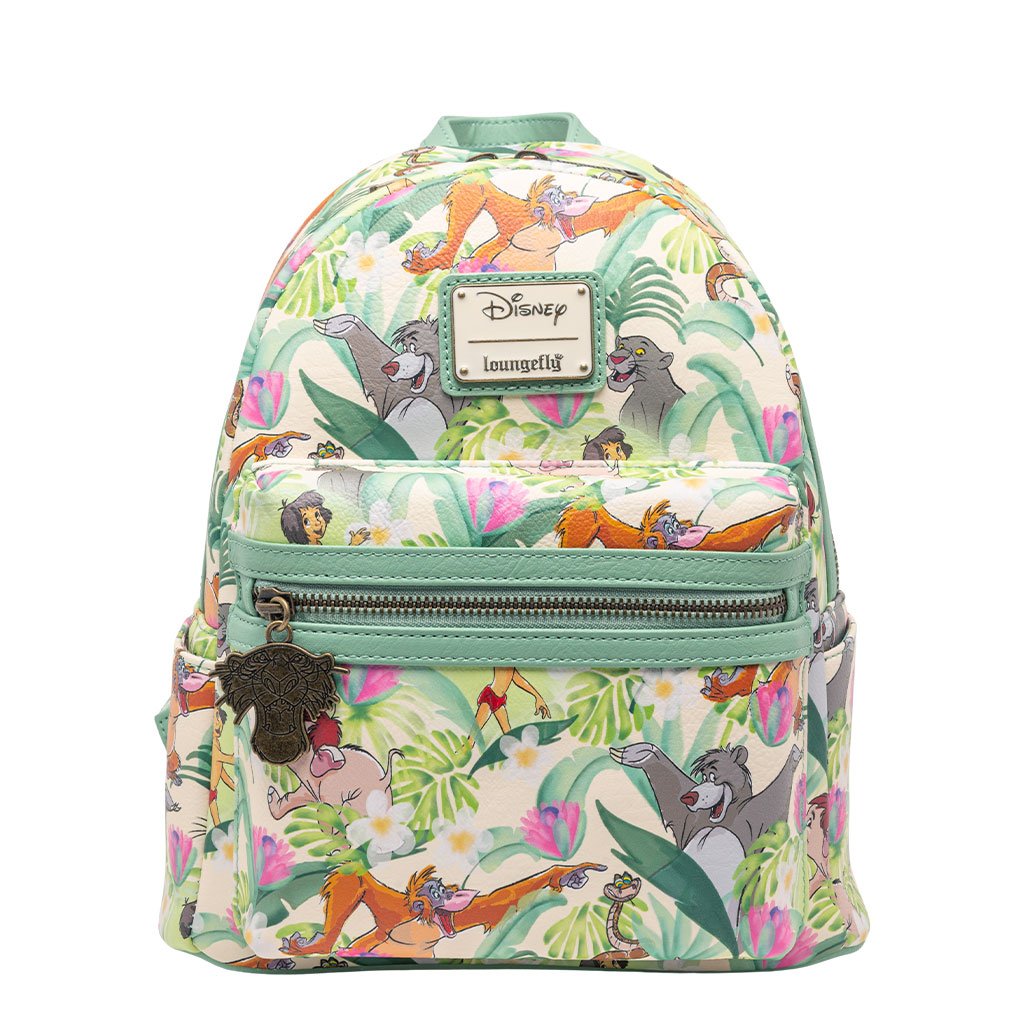 707 Street Exclusive - Loungefly Disney Jungle Book Friends Mini Backpack - Front