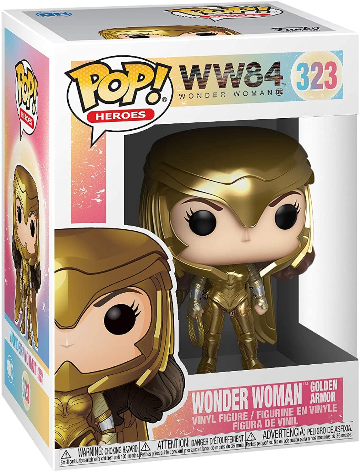 DC Comics Wonder Woman 84 Golden Armor POP! VInyl Figure