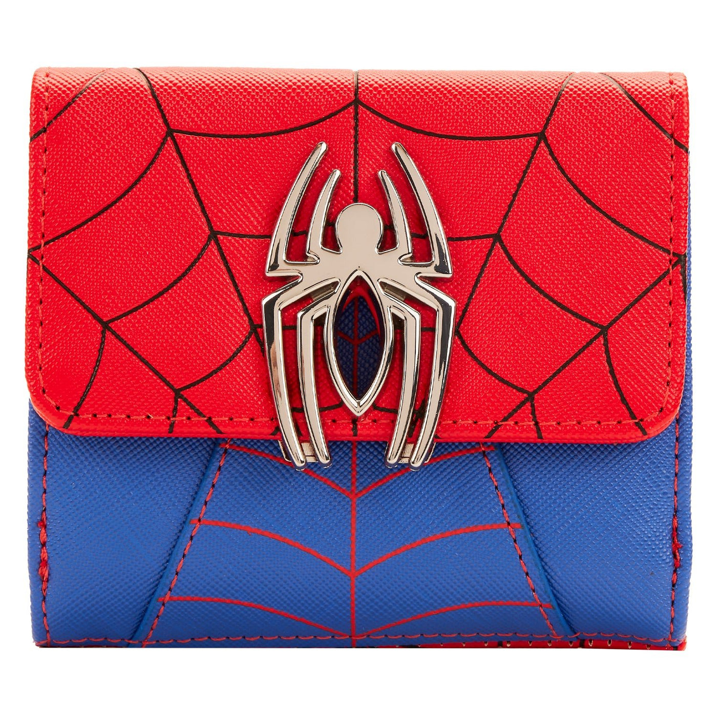 Loungefly Marvel Spider Man Color Block Wallet -  Front