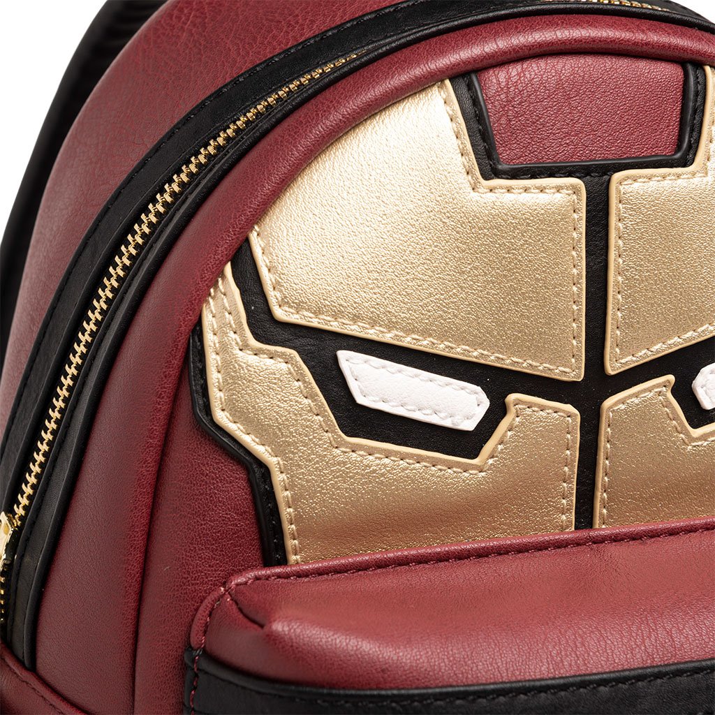 707 Street Exclusive - Loungefly Marvel Iron Man Cosplay Mini Backpack Close
