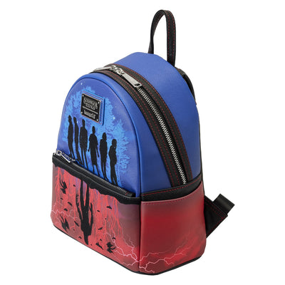 671803461093 - Loungefly Netflix Stranger Things Upside Down Shadows Mini Backpack - Top View