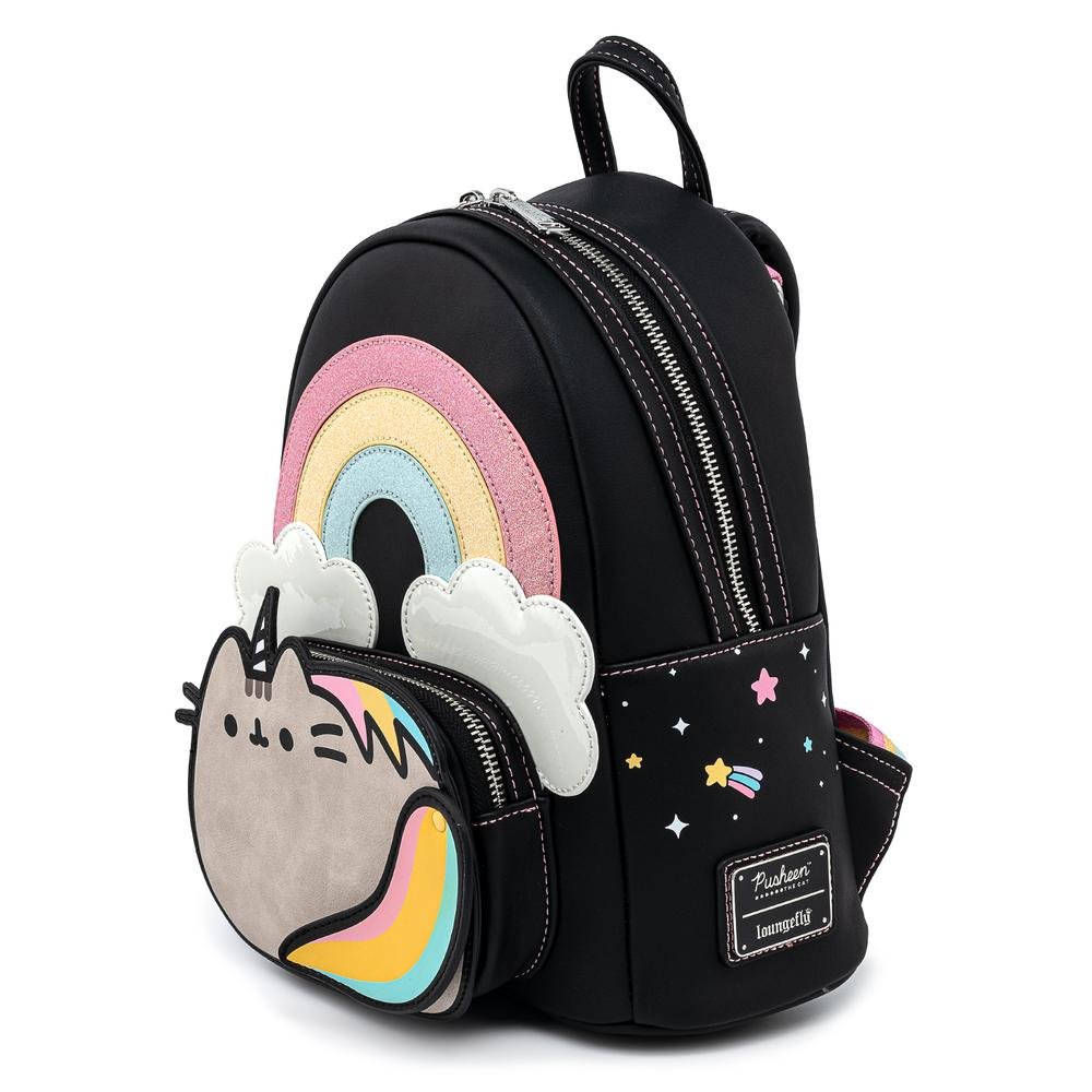Pusheen Rainbow Unicorn Mini Backpack - Side Profile