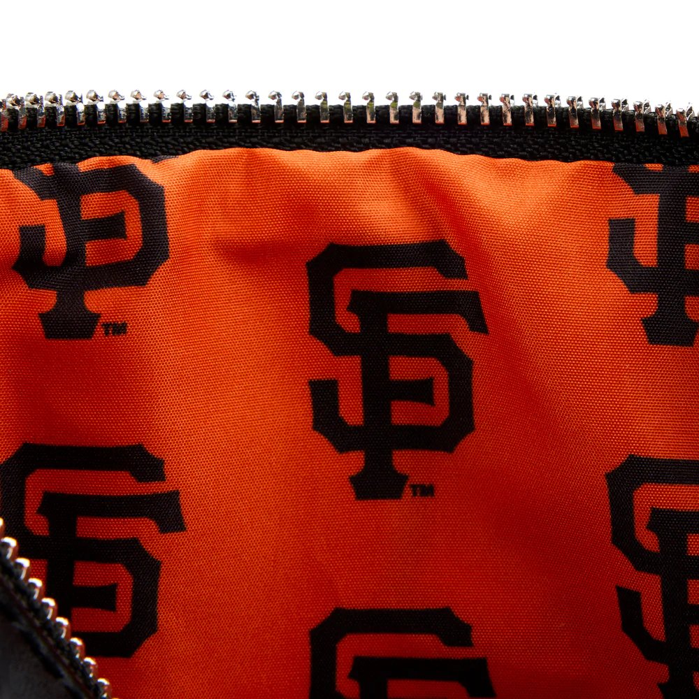 Loungefly MLB San Francisco Giants Stadium Crossbody with Pouch - Pouch Interior Lining