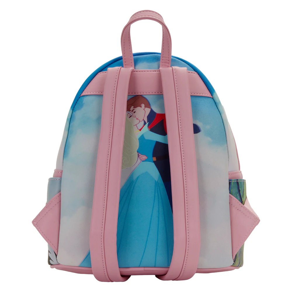 Loungefly Disney Sleeping Beauty Princess Scene Mini Backpack - Back