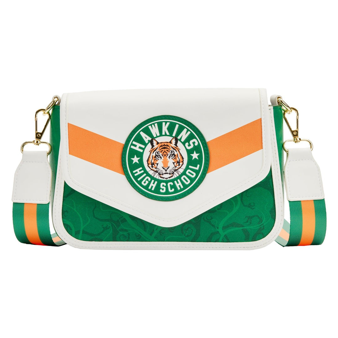 Loungefly Netflix Stranger Things Hawkins High Crossbody -  Front