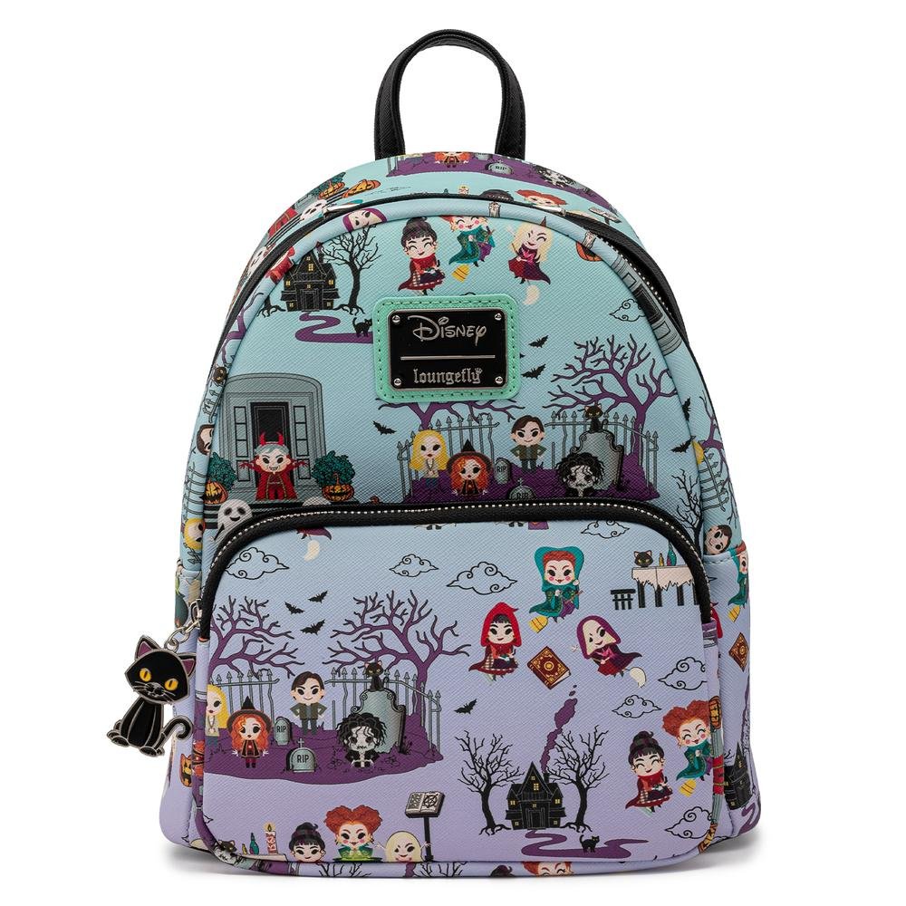Disney Hocus Pocus Scene Allover Print Mini Backpack
