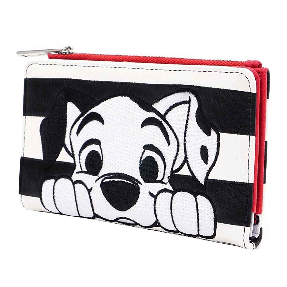 Loungefly x Disney 101 Dalmatians Striped Faux Leather Wallet - SIDE
