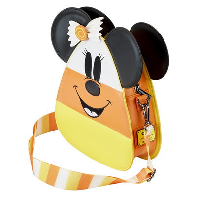 Loungefly Disney Mickey and Minnie Candy Corn Crossbody - Top View