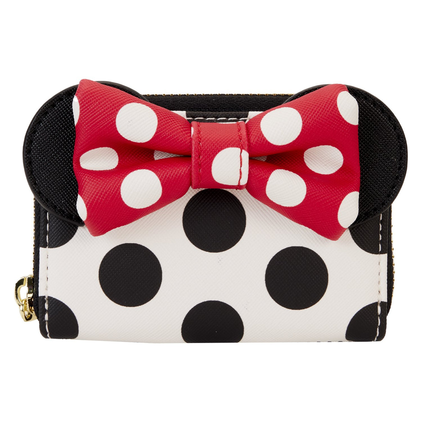 Loungefly Disney Minnie Rocks the Dots Accordion Card Holder - Front