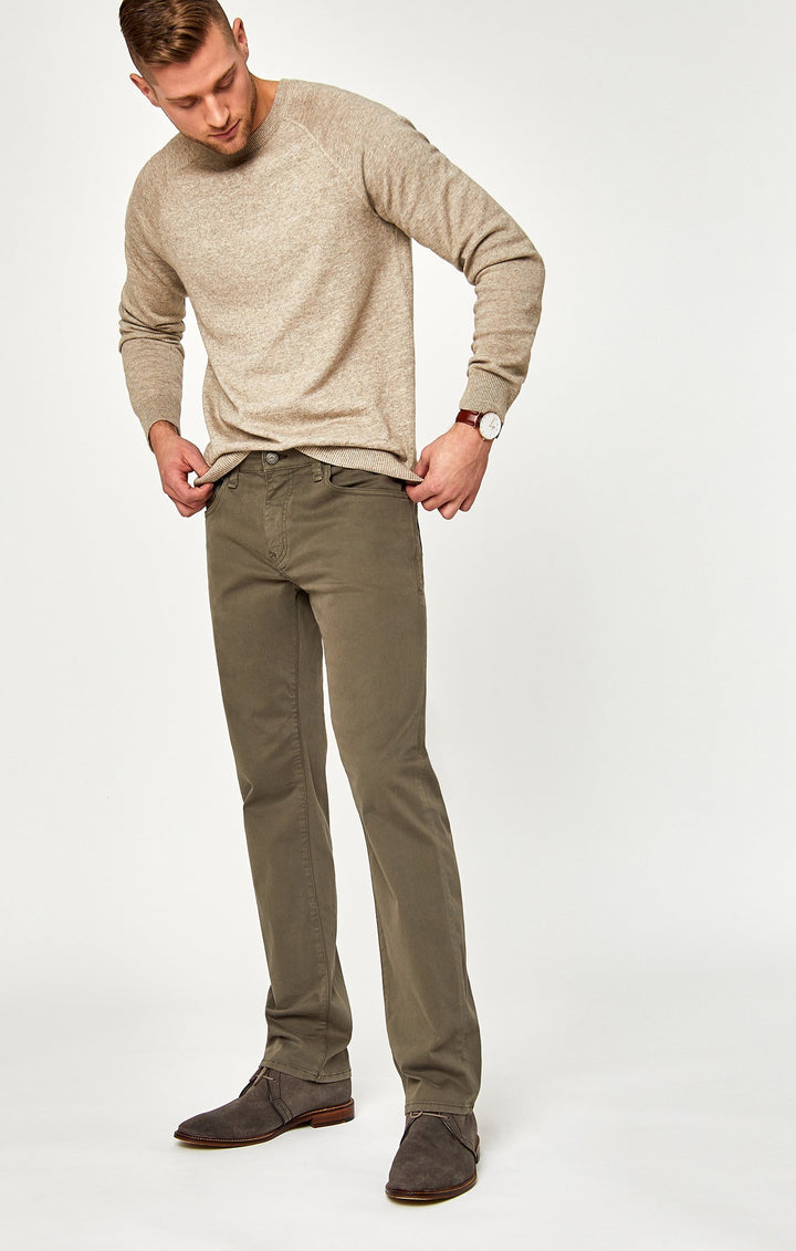 Zach Regular Rise Straight Leg Pants