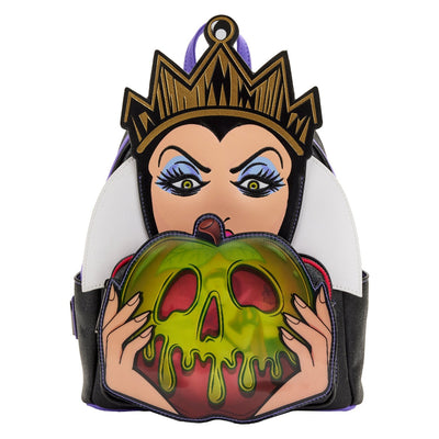 Loungefly Disney Villains Scene Evil Queen Apple Mini Backpack -  Front