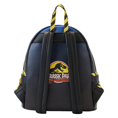 Loungefly Jurassic Park 30th Anniversary Dino Moon Mini Backpack - Back