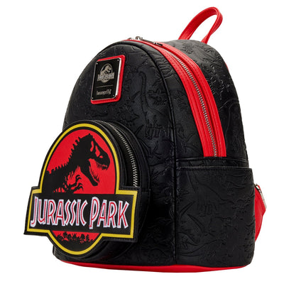 Loungefly Universal Jurassic Park Logo Mini Backpack - Side