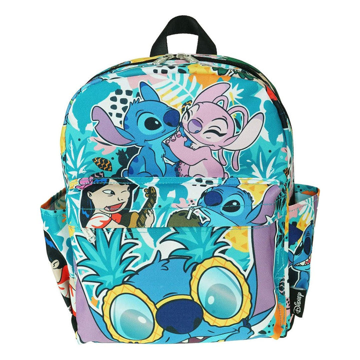 WondaPop Disney Lilo and Stitch with Angel Nylon Mini Backpack - Front