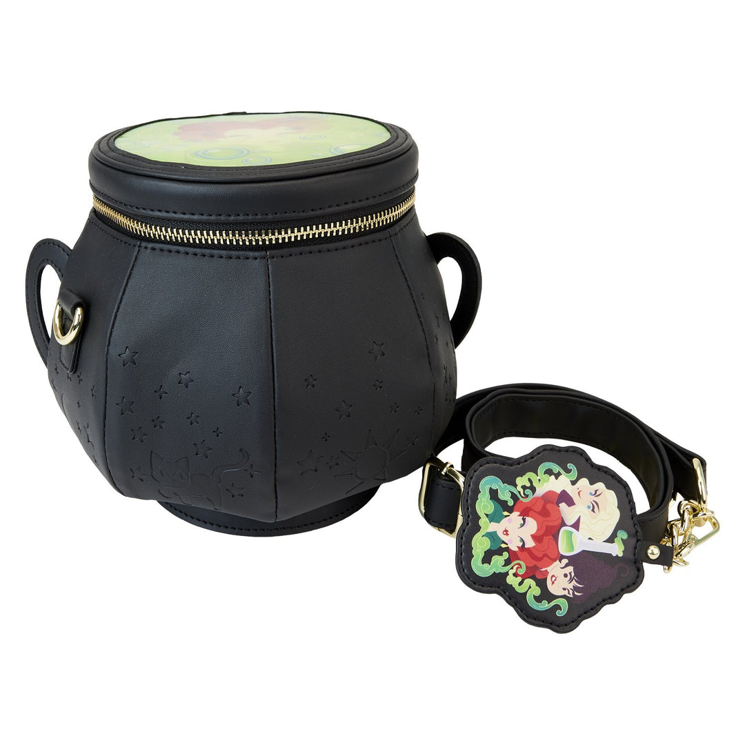 Loungefly Disney Hocus Pocus Winifred Cauldron Crossbody Bag - Full Front