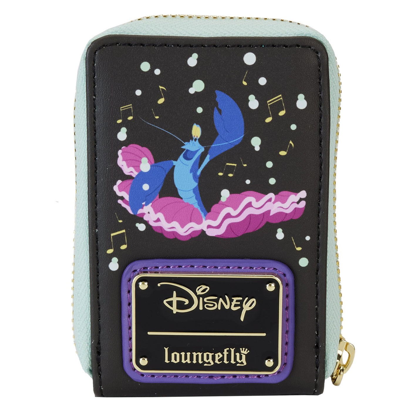 Loungefly Disney The Little Mermaid 35th Anniversary Life is the Bubbles Accordion Wallet - Back