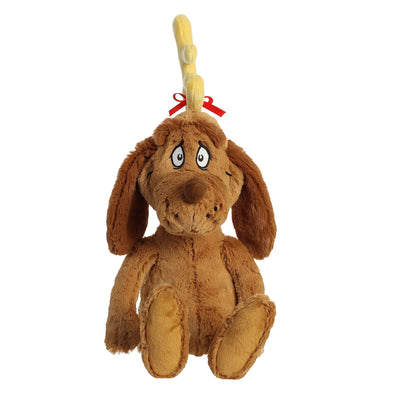 Aurora Dr. Seuss. The Grinch 20" Max the Dog Plush Toy - Front