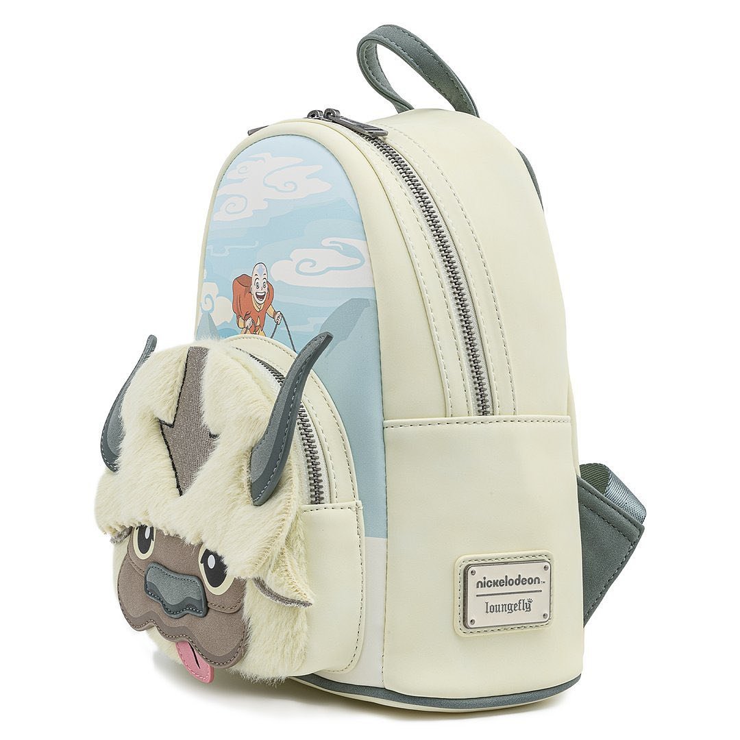 Nickelodeon Avatar the Last Airbender Aang & Appa Cosplay Plush Mini Backpack