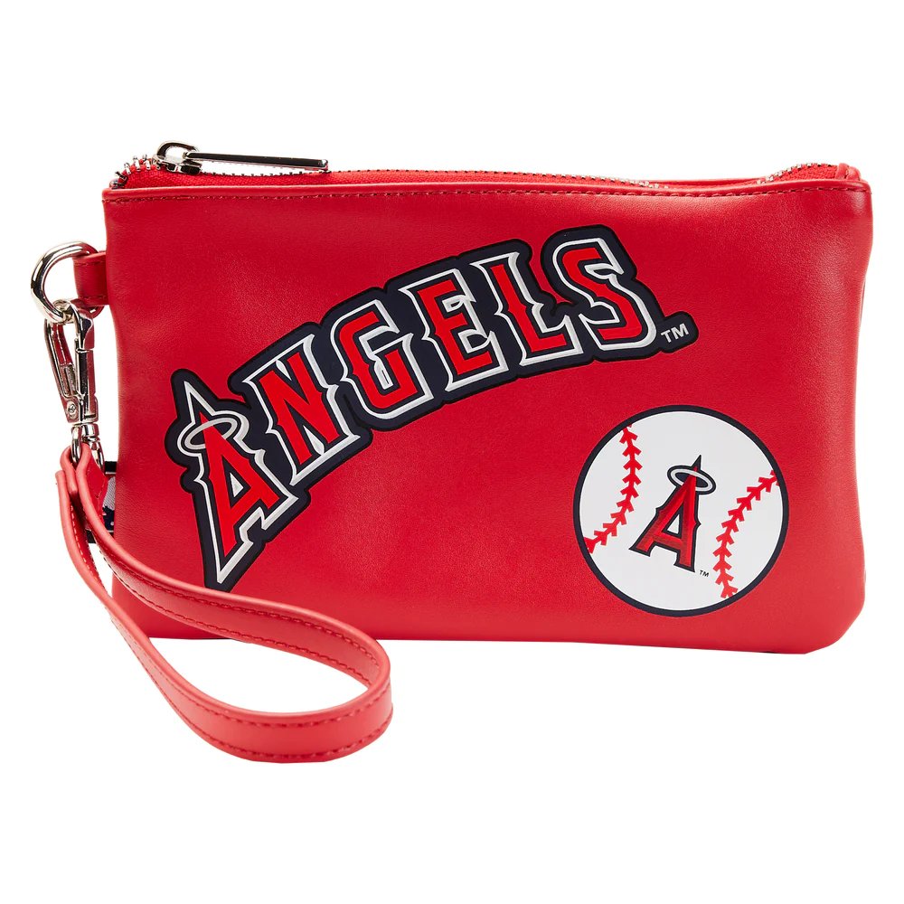 Loungefly MLB Anaheim Angels Stadium Crossbody with Pouch - Front Pouch - 671803422216