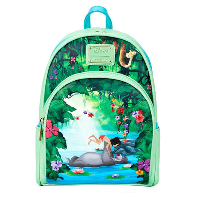 Loungefly Disney Jungle Book Bare Necessities Mini Backpack - Front