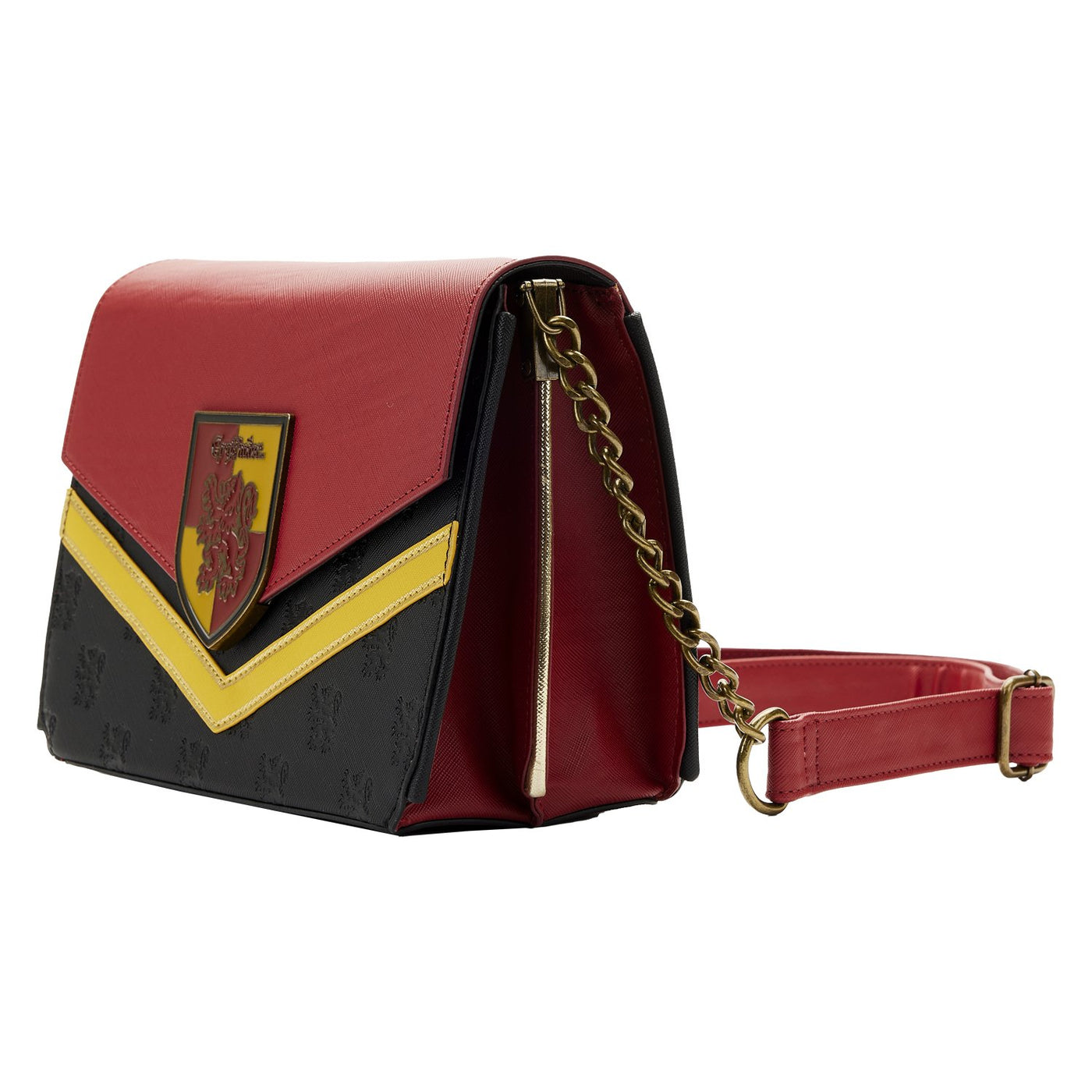 Loungefly Harry Potter Gryffindor Chain Strap Crossbody - Side View