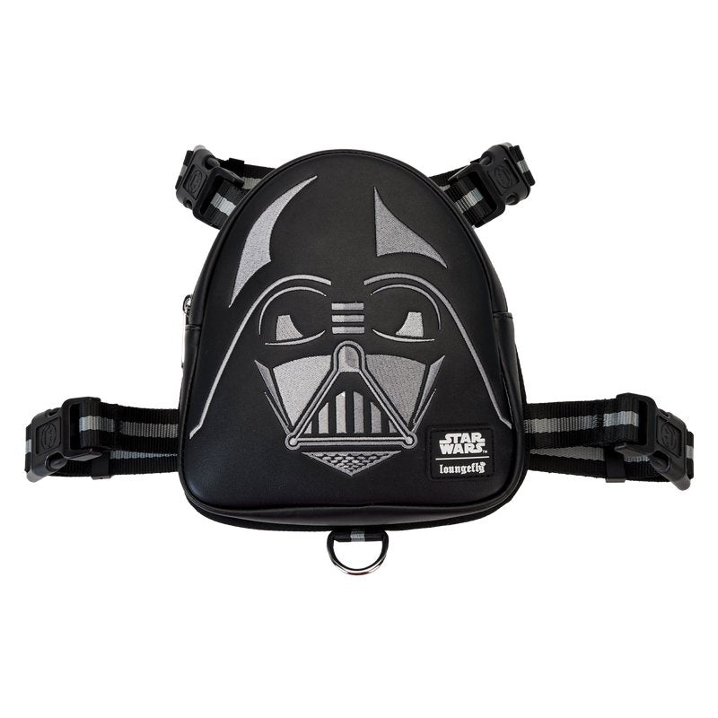 Loungefly Pets Star Wars Darth Vader Cosplay Mini Backpack Dog Harness - Front