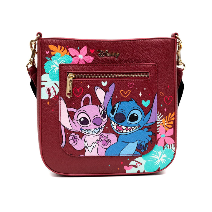 WondaPop Disney Lilo and Stitch Stitch and Angel Crossbody - Front
