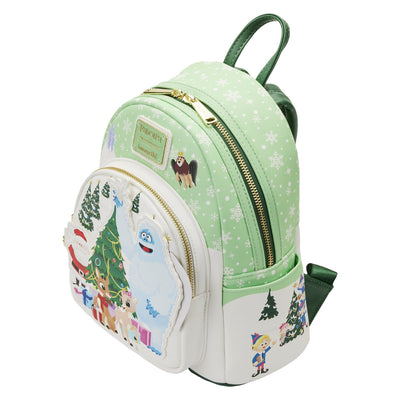 Loungefly Rudolph Holiday Group Mini Backpack - Top View