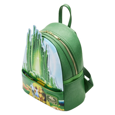 Loungefly Warner Brothers Wizard of Oz Emerald City Mini Backpack - Top View