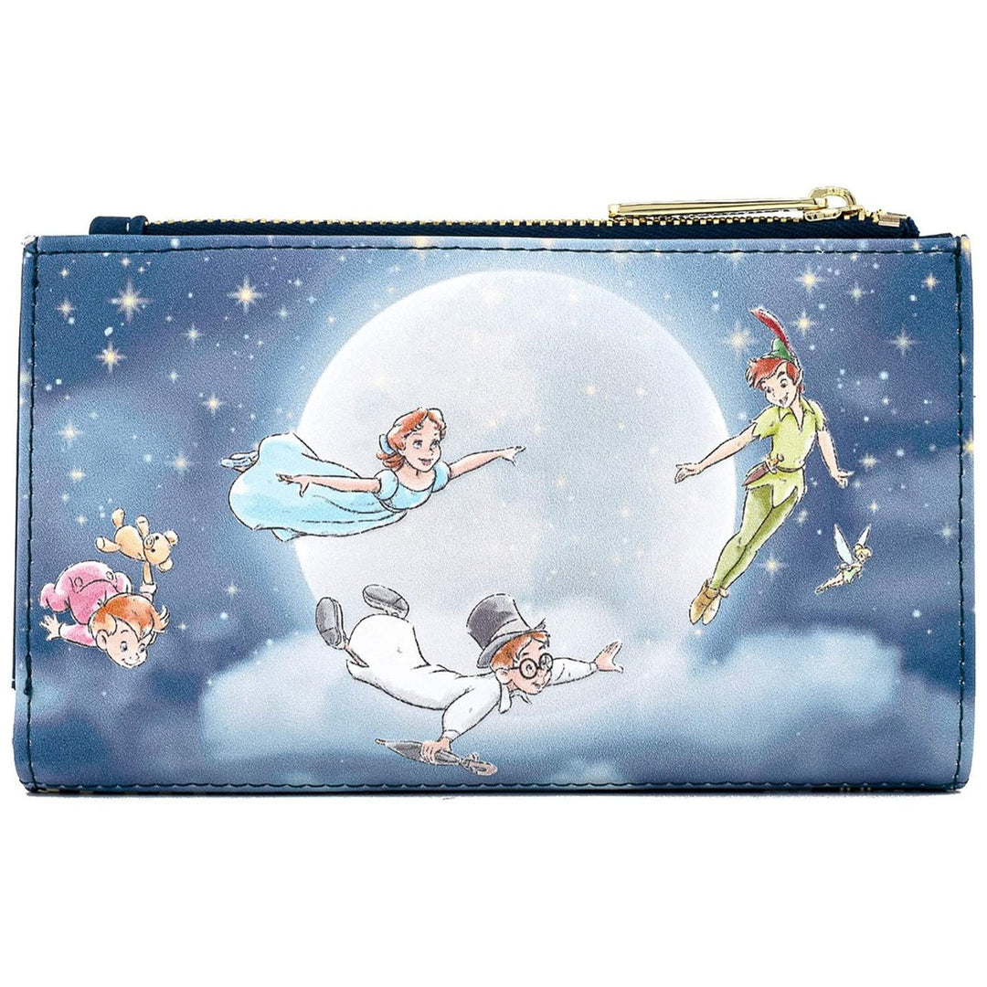 Loungefly Disney Peter Pan Second Star Flap Wallet