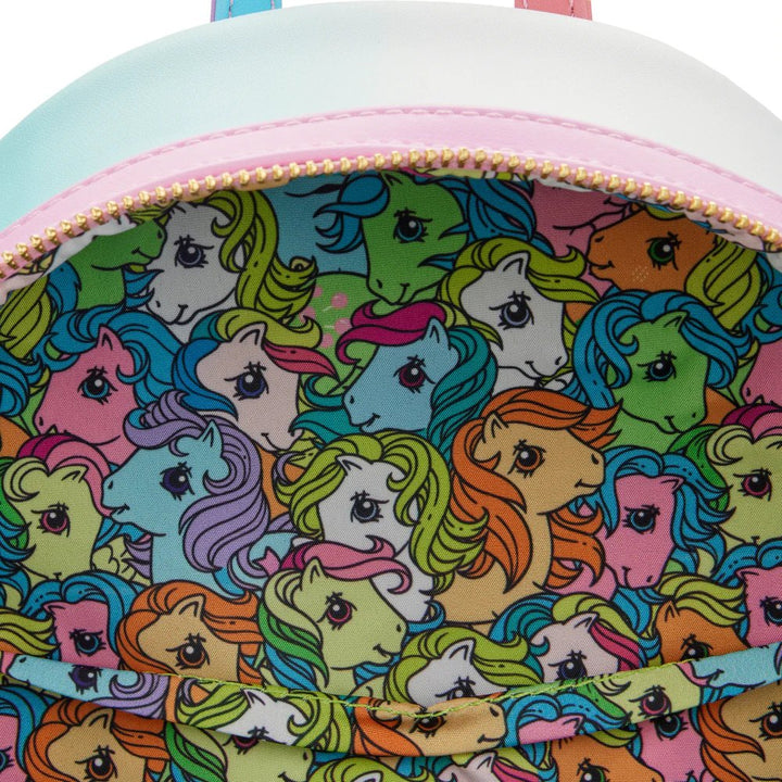 Offers Loungefly My Little Pony Castle Mini Backpack Wallet