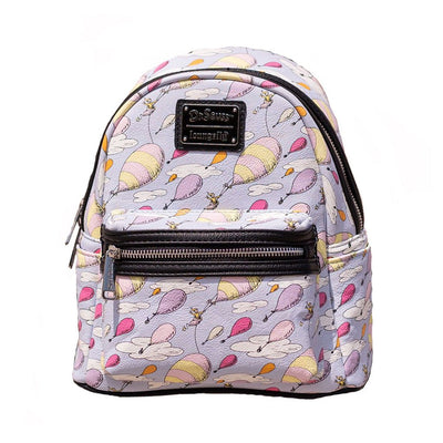 707 Street Exclusive - Loungefly Dr. Seuss Oh The Places You'll Go Mini Backpack - Front