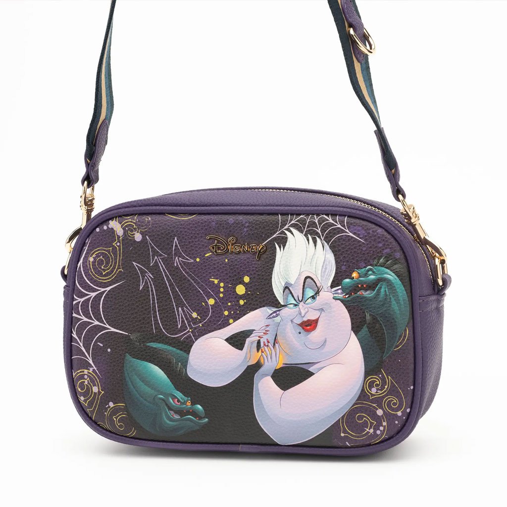 WondaPop Designer Series Disney Villains The Little Mermaid Ursula Crossbody - With Strap