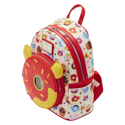 Loungefly Disney Winnie The Pooh Sweets Poohnut Pocket Mini Backpack - Top View