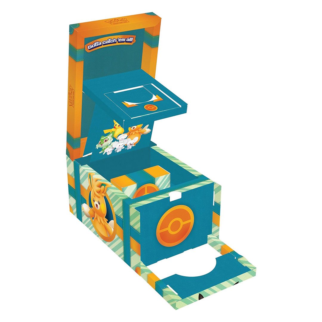 Pokemon TCG: Paldea Adventure Chest Card Game - Box opened