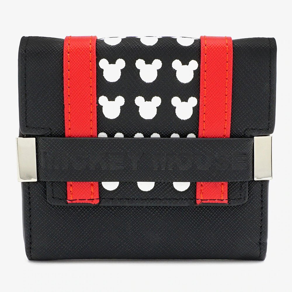 Loungefly x Disney Mickey Mouse Flap Mini Wallet - FRONT