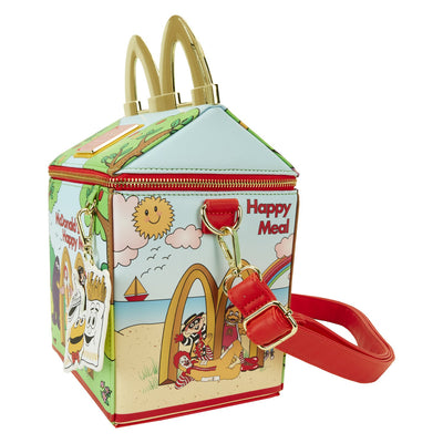 Loungefly McDonald's Vintage Happy Meal Crossbody - Side View