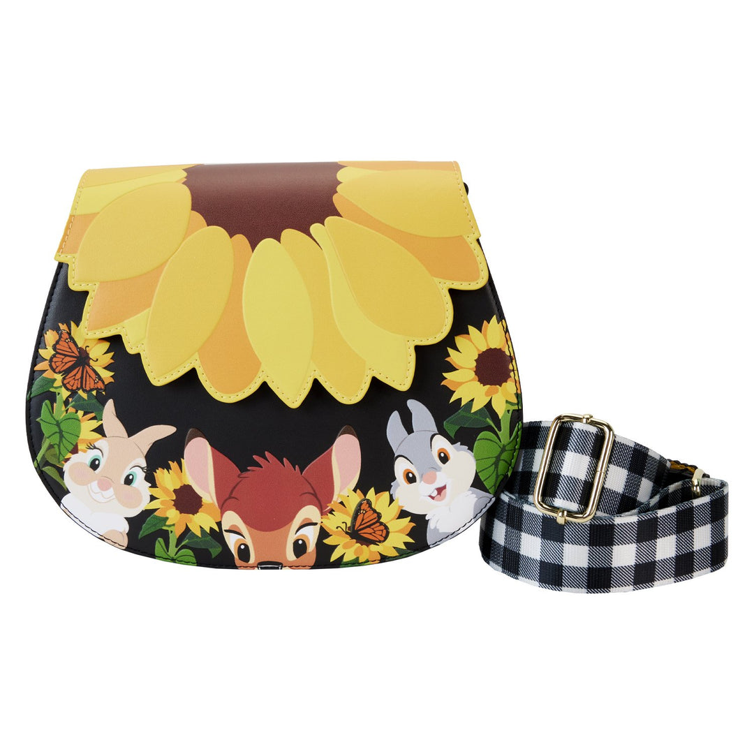 Loungefly Disney Bambi Sunflower Strap Crossbody - Front