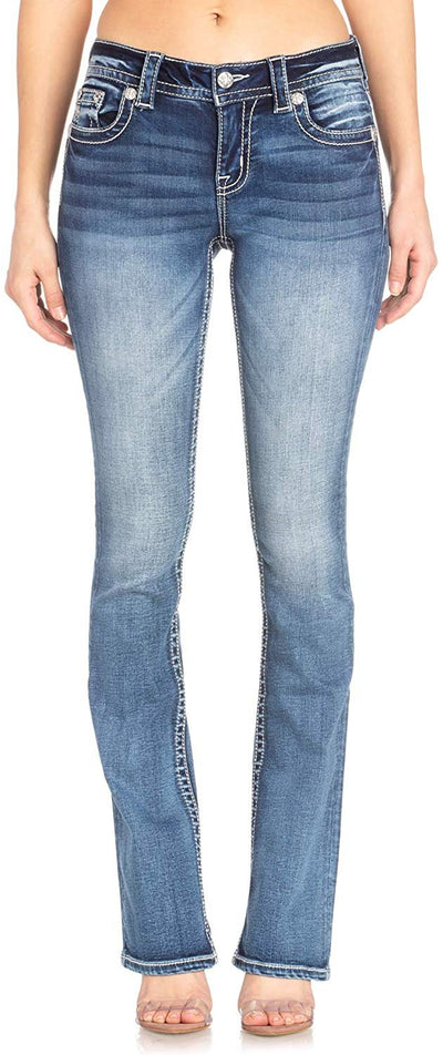 Modern Wing Bootcut Jeans